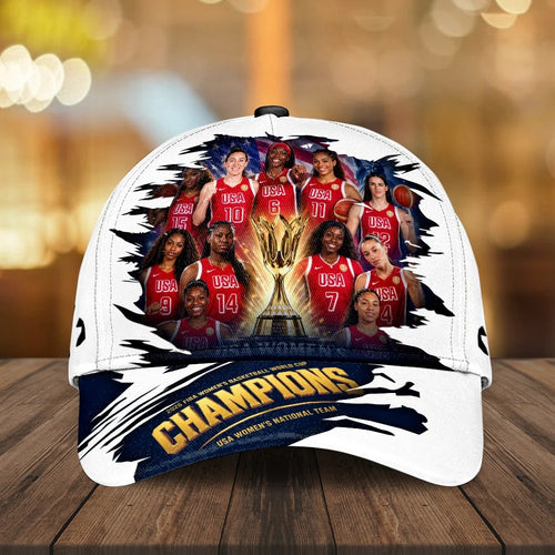 USA 2026 FIBA Women's Basketball World Cup Champions Classic Cap – GNE8614