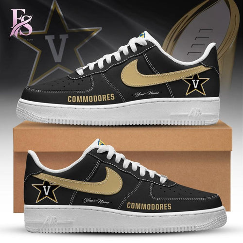 Vanderbilt Commodores CUSTOM Air Force Shoes