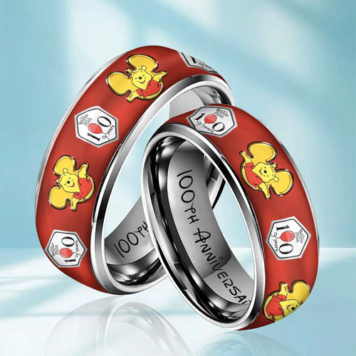 Winnie-the-Pooh 100th Anniversary Custom Alloy Ring – TMTHU3164