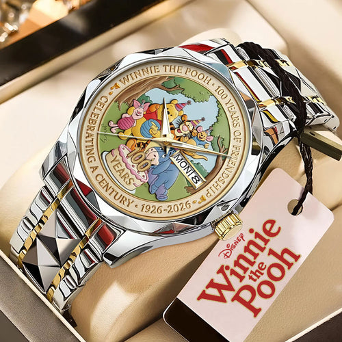 Winnie-the-Pooh 100th Anniversary Alloy Luxury Quartz Watch – MAITM14392