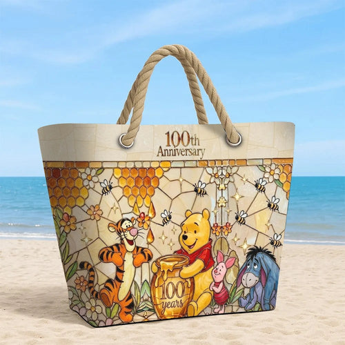 Winnie-the-Pooh 100th Anniversary Hemp Rope Tote Bag – TMTHU9319