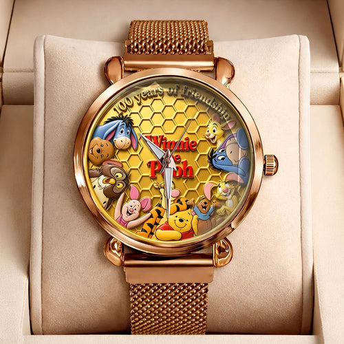 Winnie-the-Pooh 100th Anniversary Mesh Strap Quartz Watch – HOATT26809
