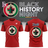 Winnipeg Jets Black History Night 2026 Shirt