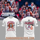 Arizona Wildcats 2026 Big 12 Men’s Basketball Tournament Championship T-Shirt, Hoodie