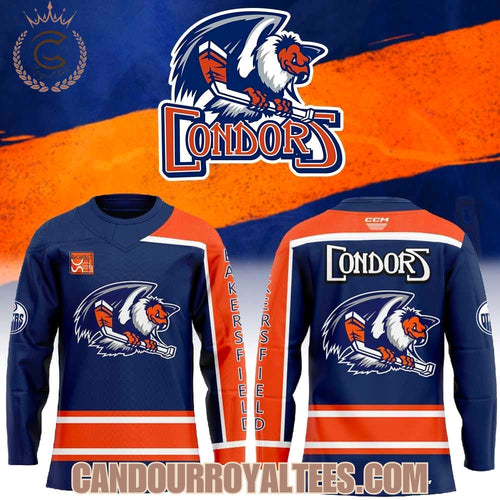 Bakersfield Condors Bakersfield South Stake Hockey Jersey