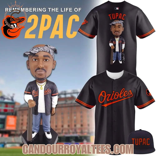 Baltimore Orioles x TUPAC Baseball Jersey