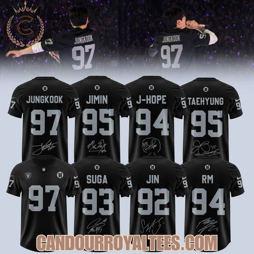 BTS x Raiders 2026 Edition Football Jersey