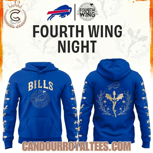 Buffalo Bills Fourth Wings Night Hoodie