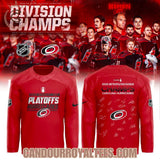 Carolina Hurricanes 2026 Metropolitan Division Champions Hockey Jersey