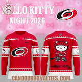 Carolina Hurricanes Hello Kitty Night 2026 Hockey Jersey