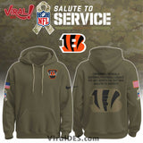 Cincinnati Bengals Salute To Service Limited Edition Shirt