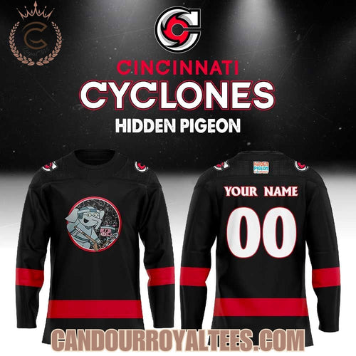 Cincinnati Cyclones Find the pigeon 2026 Hockey Jersey