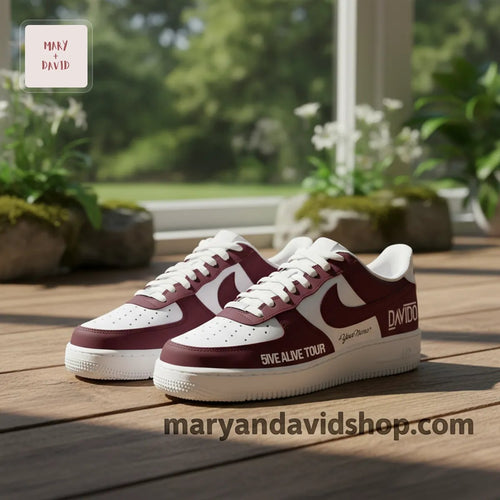 Davido 5IVE ALIVE TOUR Personalized Air Force 1
