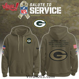 Green Bay Packers Salute To Service Limited Edition Shirt