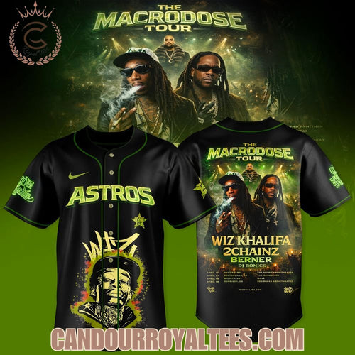 Houston Astros X Wiz Khalifa - The Macrodose Tour Jersey