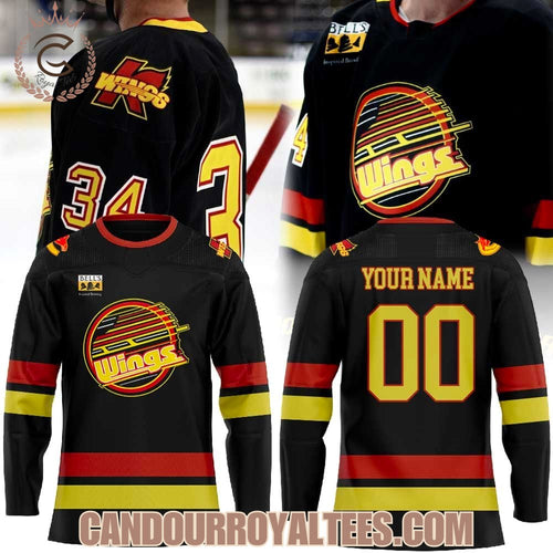 Kalamazoo Wings fresh threads incoming… Hockey Jersey