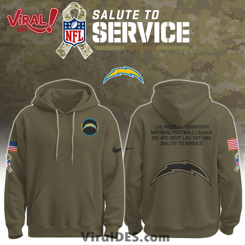 Los Angeles Chargers Salute To Service Limited Edition Shirt