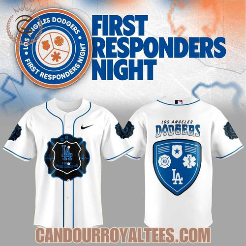 Los Angeles Dodgers First Responders Night 2026 Jersey