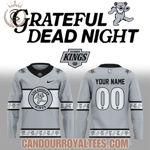 Los Angeles Kings 2026 Grateful Dead Night Hockey Jersey