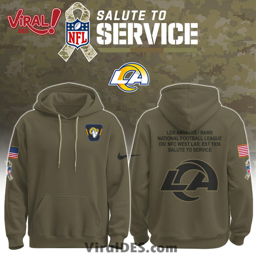 Los Angeles Rams Salute To Service Limited Edition Shirt