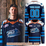 Maine Mariners new Maine Wild Blueberries collection Hockey Jersey