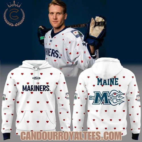 Maine Mariners Portland Hearts of Pine Uniform Hoodie
