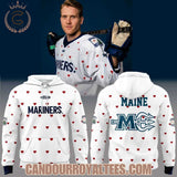 Maine Mariners Portland Hearts of Pine Uniform Hoodie