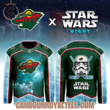 Minnesota Wild Star Wars Night Game 2026 Hockey Jersey