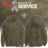 New Orleans Saints Salute To Service Limited Edition Shirt