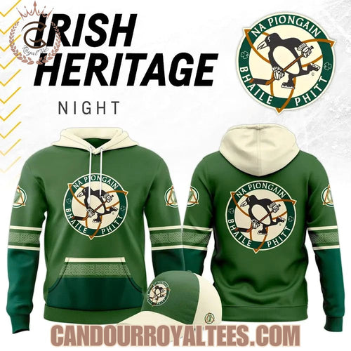 Pittsburgh Penguins x Irish Heritage Night Hoodie