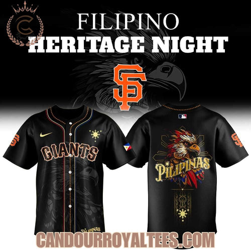Sn Francisco Giants Filipino Heritage Night 2026 Jersey