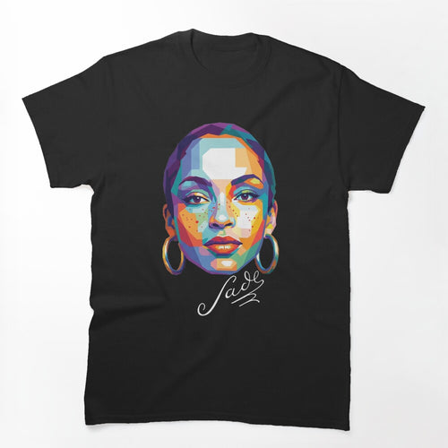 Sade Adu Colorful Pop Art Shirt