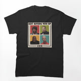 Not Giving You Up- Alt BTR Shirt