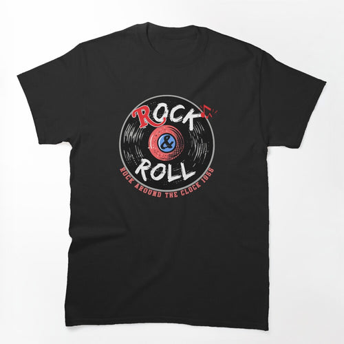 Rock Music Record - Retro Feeling Clothing Shirt