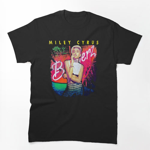 Vintage Beautiful Singer Miley Shirt