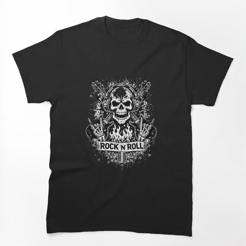 Rock N' Roll Heavy Metal Style Shirt