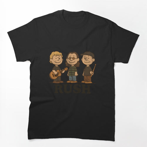 Rush And Charlie Brown Shirt