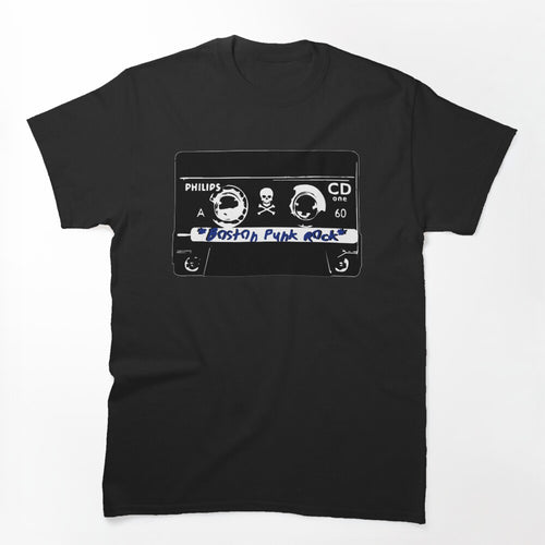 Boston Punk Rock Cassette Shirt