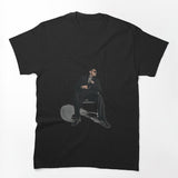 Chris Brown Modern Outline Minimalist Graphic Design Shirt