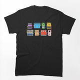 GUITAR PEDALS Recording Studio Engineer Guitarist Gear Foot Effect Shirt
