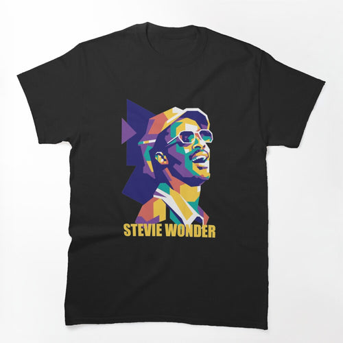Stevie Wonder Stevie Wonder Popart_ Shirt