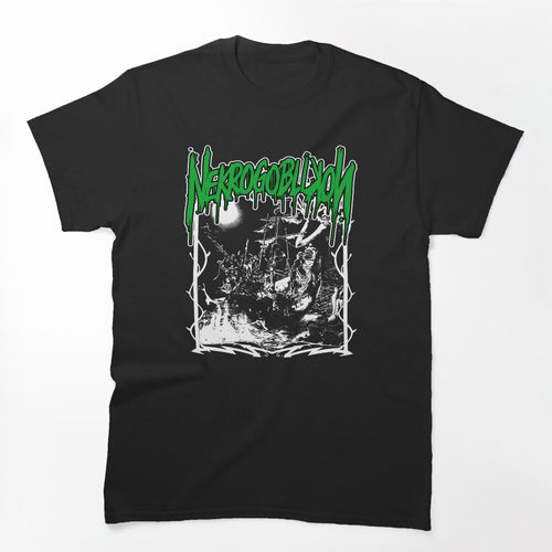 Green Typography Band Comedy Musician Shirt