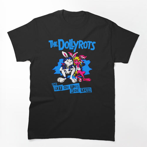 Blue Typography Alternative Rock Limited Rare Shirt