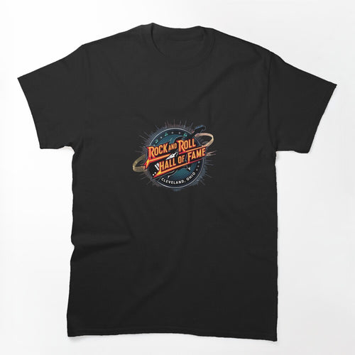 Rock And Roll Hall Of Fame Cleveland Icon Badge Shirt