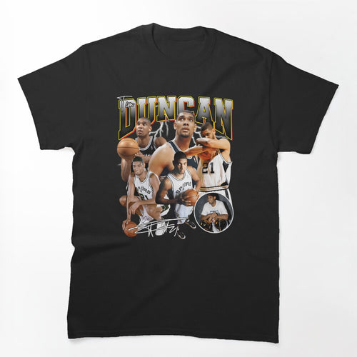 Tim Duncan The Big Fundamental Basketball Legend Shirt