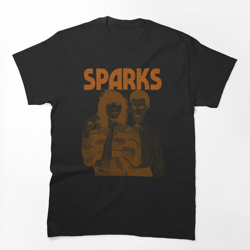 Sparks Retro Style Pop Art Design Shirt