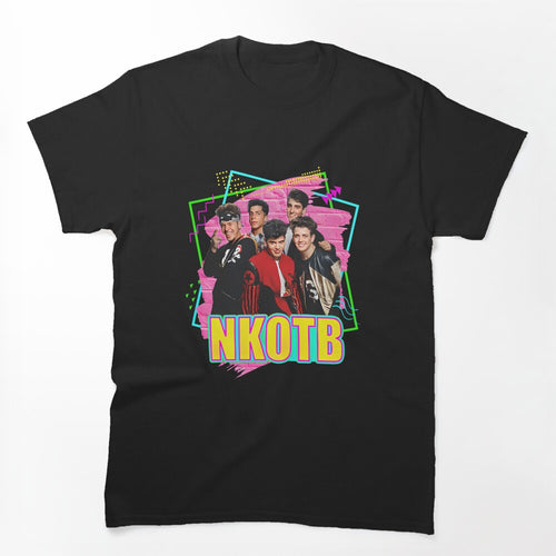 N K O T B Boy Band Neon Shirt