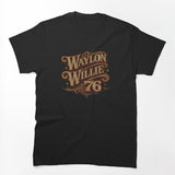 Waylon And Willie 76 Vintage 757 Shirt