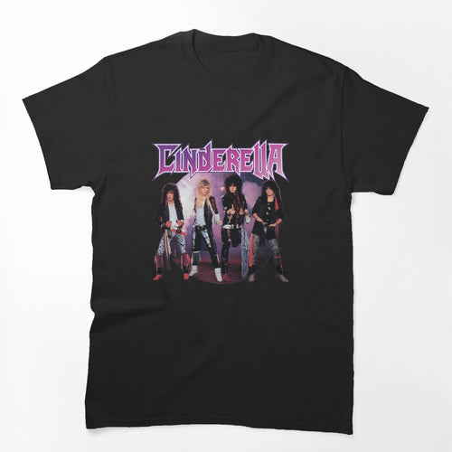 Cinderella Rock Band 80s Glam Metal Group Shirt