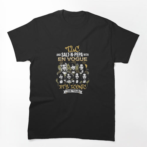 TLC Salt-N-Pepa En Vogue It's Iconic Tour 90s R&B Hip Hop Shirt